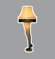 A Christmas Story Leg Lamp Fridge Magnet