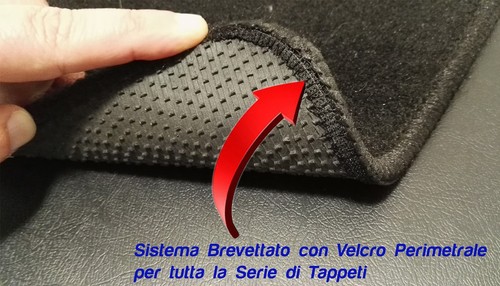 Tappetini Auto In Velluto Per Nissan Juke II F16 (2020+) – Set Da 4, Su Misura, Con Rinforzo E Antiscivolo – MOTOLUX - 3
