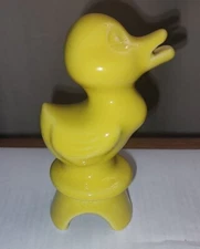 Boyd Yellow  Duck Pie Bird / Pie Vent Funnel Marked