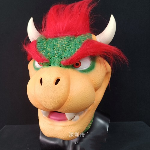 Cosplay Super Mario Bowser Masks Claw Gloves Halloween Masquerade Masks Props - Picture 8 of 10