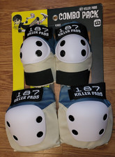 187 KILLER PADS Knee  Elbow Combo Pack Stone/Khaki Size XS