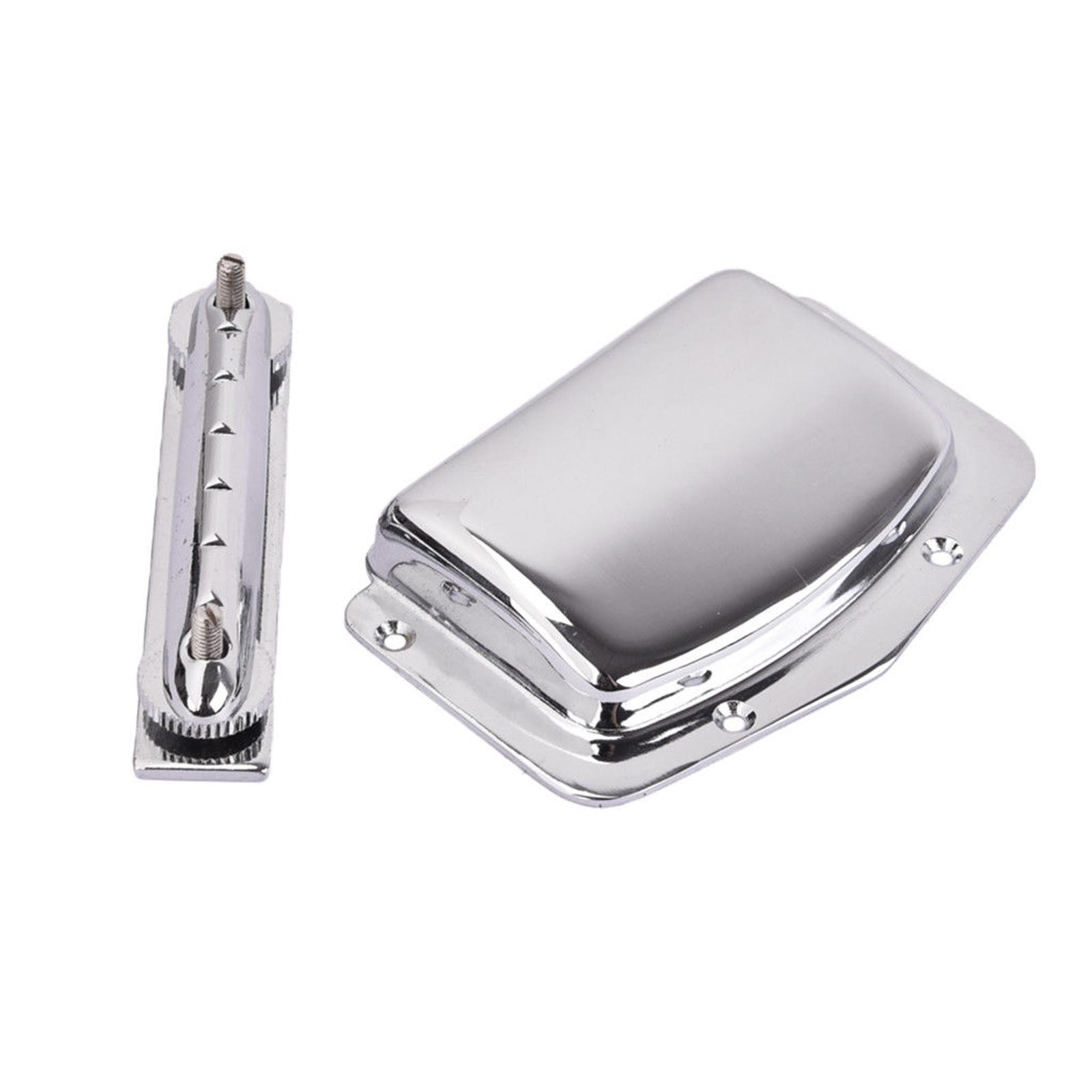 Healifty Adjust Fixed Bridge Tailpiece For Teisco Tune O matic Electric Guitar A