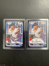2024 Onyx Vintage Ext - Drew Sommers Lot Of 2 Black /10 (Base + Auto) - Tigers