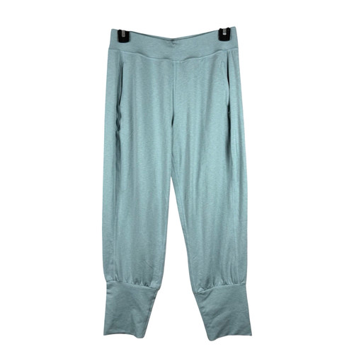 Sweaty Betty Garudasana Cropped Yoga Pants - SB867B - Light Blue - Sz XS