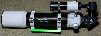 SkyWatcher Evostar-80ED DS PRO 80/600 APO Teleskop (OTA) + Zubehör   Top Zustand