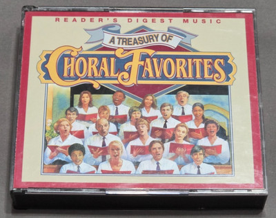 Reader's Digest Treasury of Choral Favorites (1997 Reader's Digest) - Used 4-CD