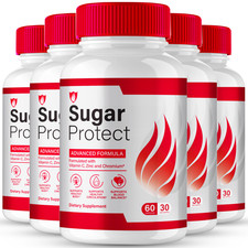 Sugar Protect Capsule Official SugarProtect Blood Support Supplement 5 Pack 