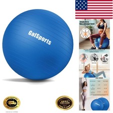 High-Quality 65cm Stability Ball - Safe Anti-Burst Design for All Fitness Levels