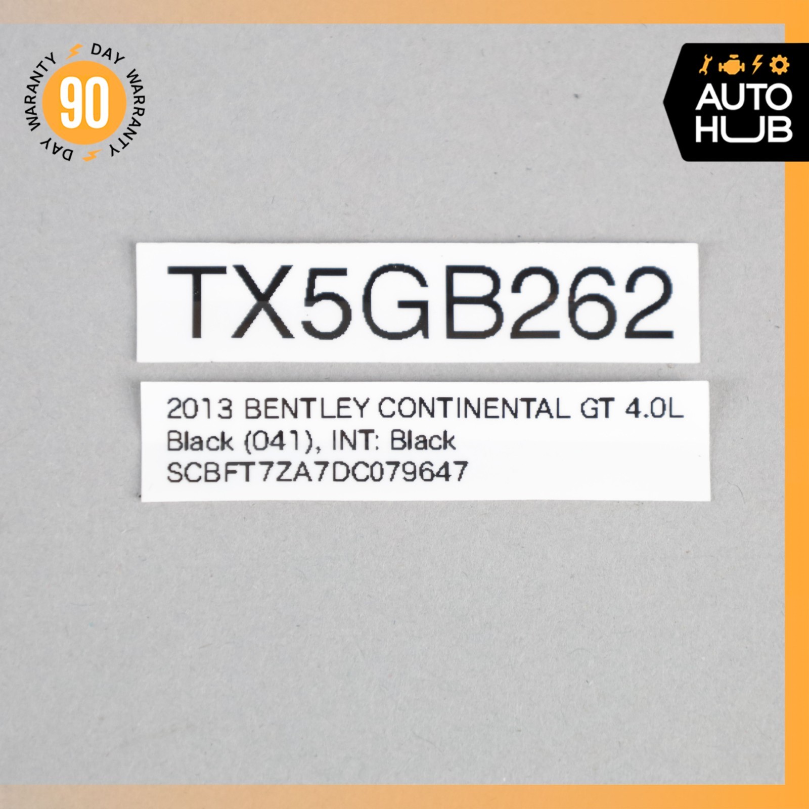 Bentley Continental GT 2013-2018 Oil line P/N 079145141E