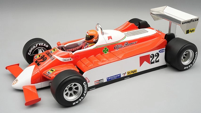 Formula 1 F1 Race Car Model 1:18 Tecnomodel Alfa Romeo 179 1980 GP