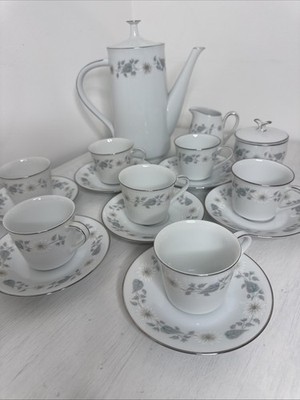 Noritake Wellesley Kaffeeservice 17 Teile