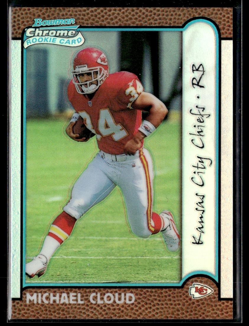 1999 Bowman Chrome Michael Cloud Refractors Rookie HSC