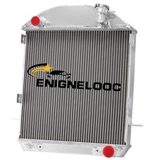 Aluminum Radiator 4 Row Core For Model T-bucket 1917-1927 2.9l Engine Cc1005
