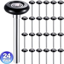 24 Quiet Garage Door Rollers Nylon Door Wheels Replacement With 6200ZZ Bearing N