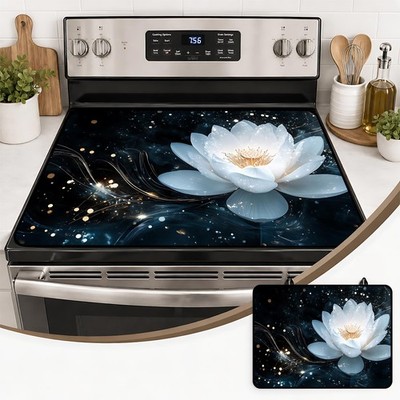 Stove Top Cover - Floral Stove Cover & Stove Top Protector, Reusable, Easy to...