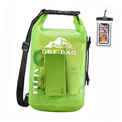 Waterproof Dry Bag for Men & Women - 5L/10L/20L//40L Roll Top 30L - Lemon Green