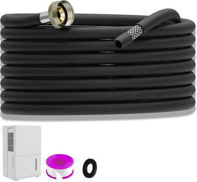 13FT Dehumidifier Drain Hose with 3/4 Inch FHT Leak-Proof and Rust-Resistant