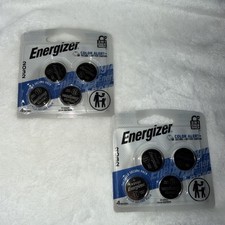 Lot Of 2 2032 Batteries 4 Pack , 3V Lithium Coin Batteries 03/35