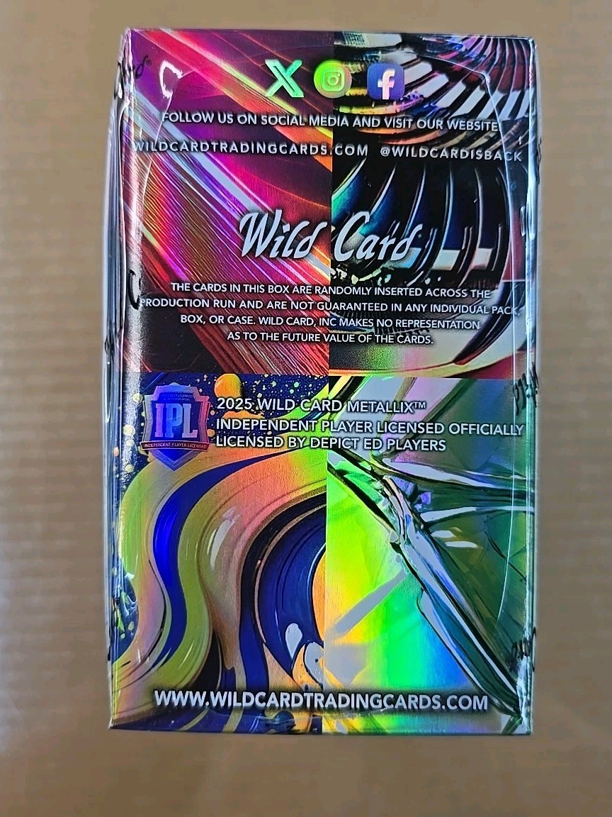 USA カードボックスセット 2025 Wild Card Metallix Pro-Look Football Hobby Box | eBay