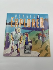 Dungeon Explorer (TurboGrafx-16, 1989) Complete w/ Case & Manual Tested *Smoker*