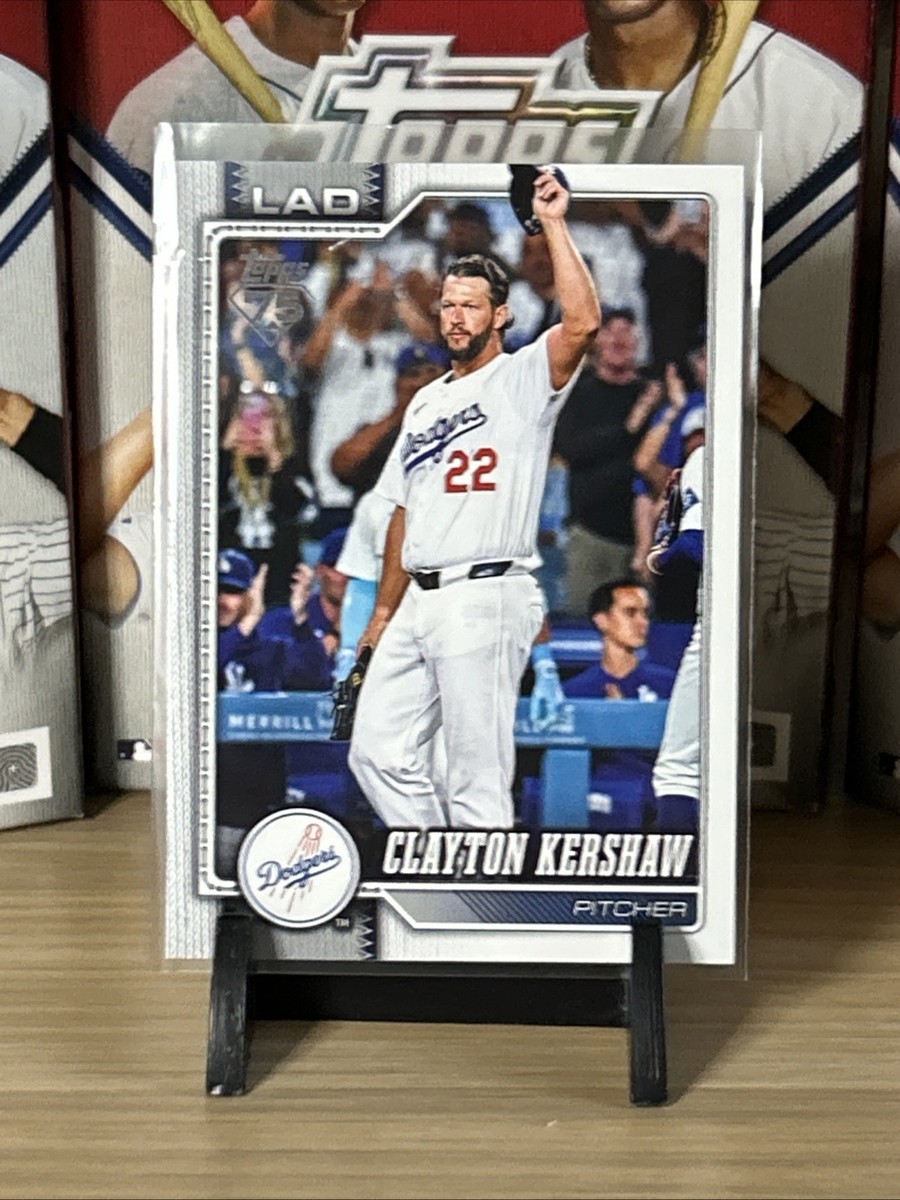 2026 Topps Series 1 Base Clayton Kershaw Los Angeles Dodgers #22