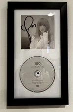 Taylor Swift - The Tortured Poets Department SIGNED CD FRAMED TTPD (FAST SHIP!)