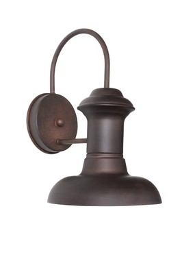 Maxim Lighting 35002EB Wharf 10'' Outdoor Wall Light in Empire Bronze
