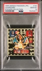 PSA 10 Amada Hyper Sticker Collection Charizard #187 1st Print - Gold (POP 3)