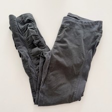 XCVI / WEARABLES Oslo Ruched Cord Leggings Pants : Dark Gray - L Large