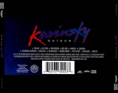 KAVINSKY - OUTRUN [PA] NEW CD