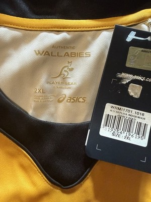 2XL Wallabies Indigenous Rugby Jersey ASICS Australia NWT Rare
