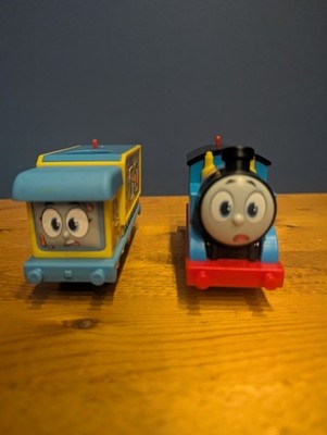 Motorized Thomas Train Muddy #1 Engine & Carly the Crane Muddy 2021