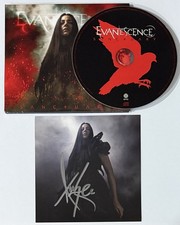 EVANESCENCE Sanctuary CD & SIGNED Album Photo Autograph Amy Lee PSA DNA COA AUTO