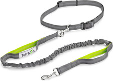 Hands Free Dog Leash for Walking Running Hiking, Waist Leash with Bungee, Adjust