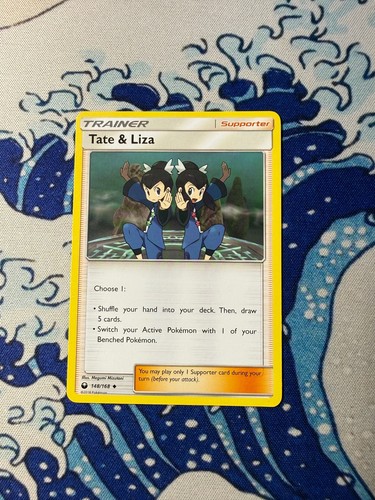 Pokemon 2018 Tate & Liza 148/168 Uncommon Celestial Storm Near Mint