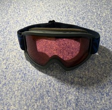 Boll  Ski Snowboard Goggles Red Lens Anti-Fog Adjustable Strap Winter Snow Gear