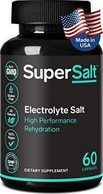 Keto Electrolyte Supplement, Salt Replacement Tablets for Rapid Oral Rehydration