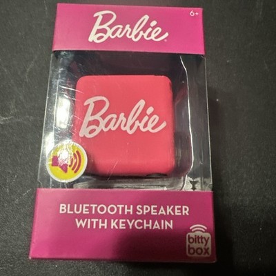 Bitty Boomers Bitty Box California Dream Barbie Bluetooth Speaker W/Keychain C