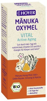 Hoyer Manuka Oxymel VITAL Active Aging 200ml (109,50 EUR/l)