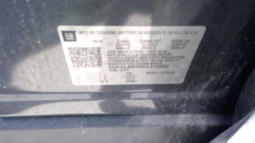 Alternator Fits 18-22 EQUINOX 2396626 - Picture 5 of 12