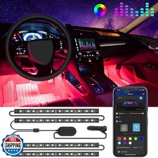 Govee Car LED Lights, Smart Car Interior Lights with App Control, RGB Lights
