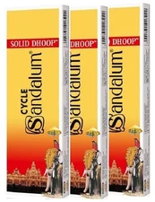 Cycle Sandalum Solid Dhoop | Bambooless Natural Dhoop dhoopam for Daily Puja,...