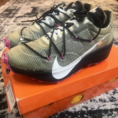 Nike Vapor Street x Off-White Black Laser Fuchsia Women s Size 12 / Men s 10.5
