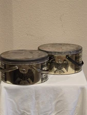 2 TRI-CHEM Liquid Embroidery Tins American Bald Eagle With Paint Embroidery Ring