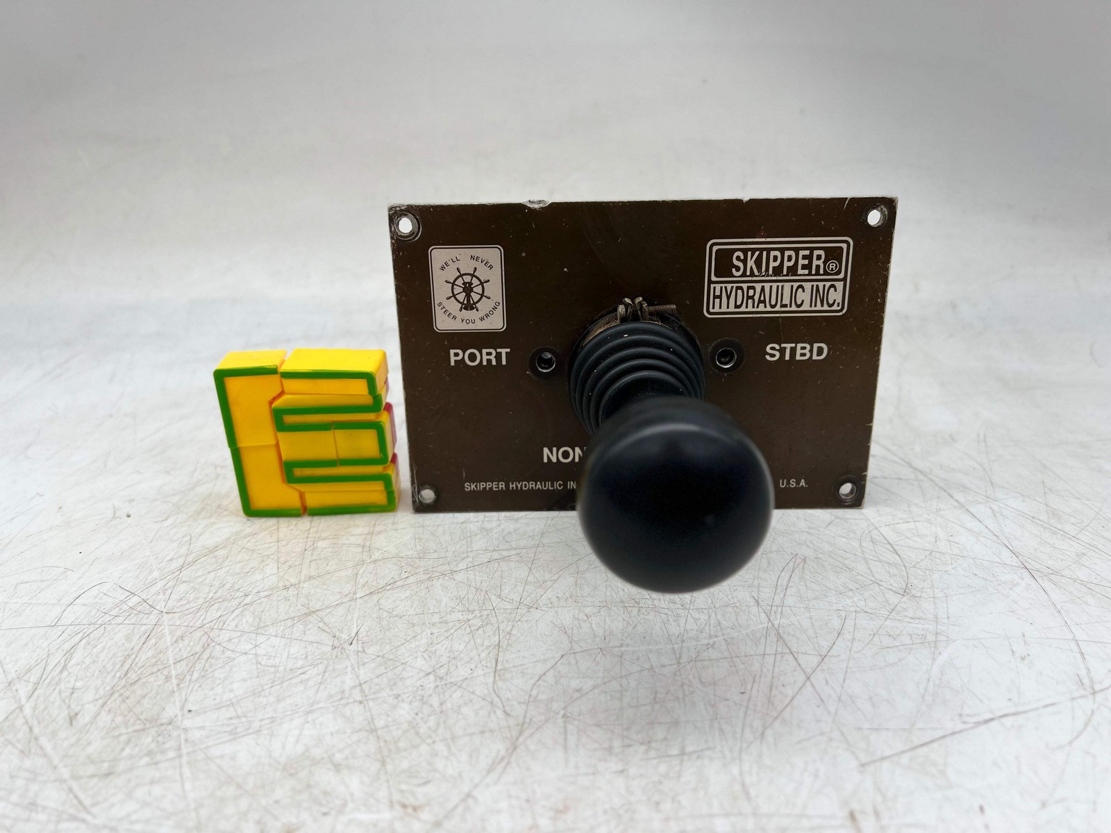 Skipper Hydraulic Non Follow Up NFU Jog Lever, Port-STBD (Used)
