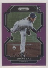 2022 Panini Prizm Tier II Purple Prizm Shane Baz #198 0u0f