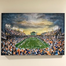 Auburn Tigers Original Painting “War Eagle” 24x36” on Canvas Fine Art