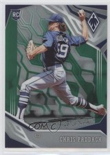 2019 Panini Chronicles Phoenix Green Prizm 1/50 Chris Paddack #7 0y5v
