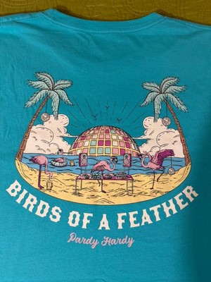 J Hardy Outfitters Party Hardy Fishing Short Sleeve Tee Shirt Front Pocket 3X