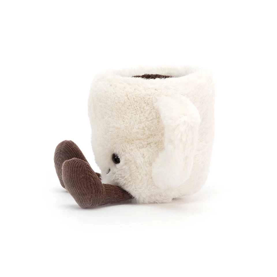 Jellycat Amuseables Taza Espresso Juguete de Peluche 4 pulgadas Café Relleno Regalo Foto 3 de 4